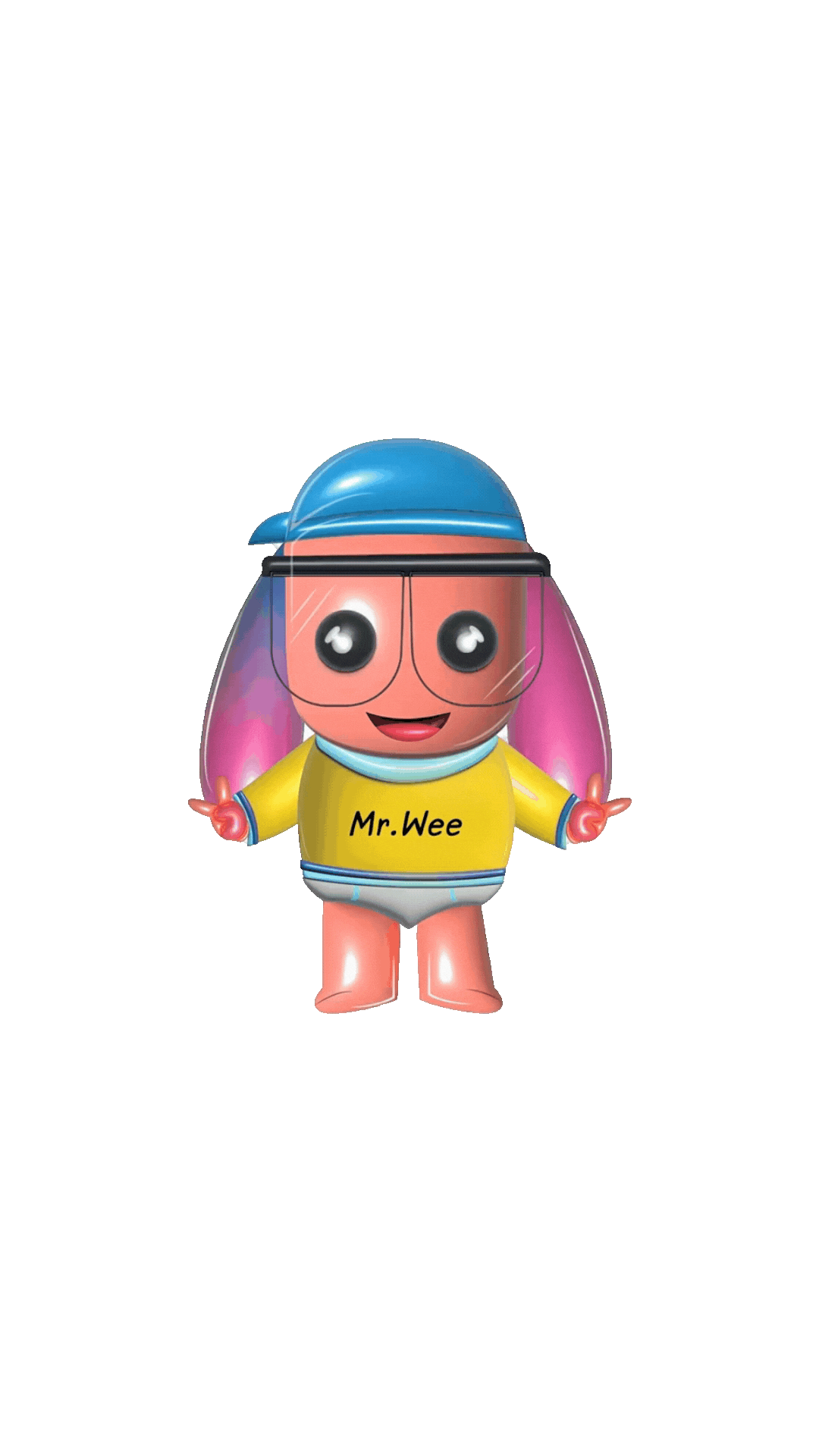 Mr Wee mascot